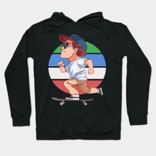 Skateboard Skateboarder Cruising Skater Skate Gift Hoodie